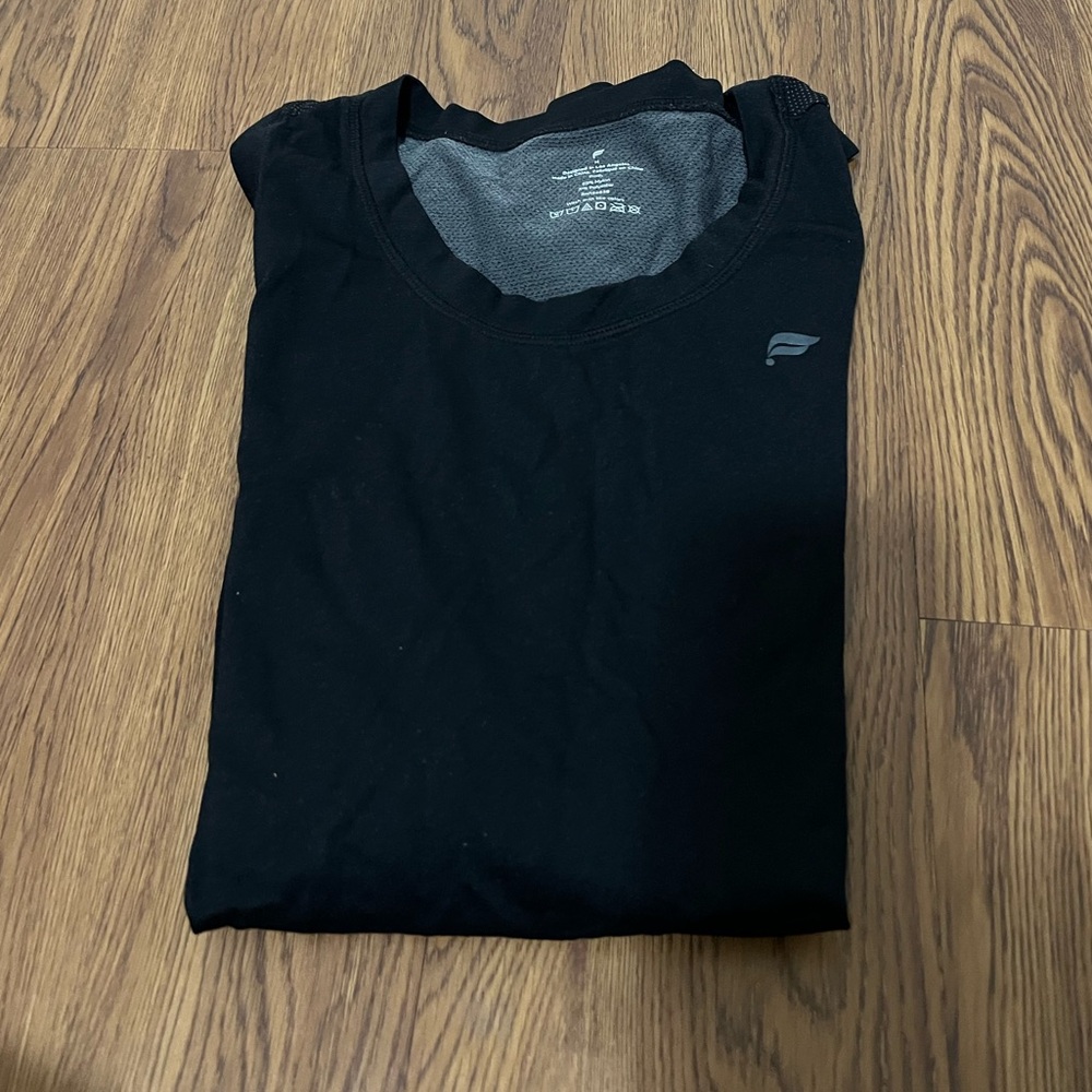 Fabletics Black Athletic Tank Top Size Medium